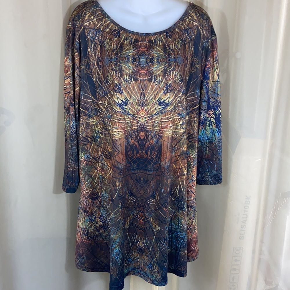 10/$50 Lily By Firmiana Multicolor Woman Blouse Plus Size 3X